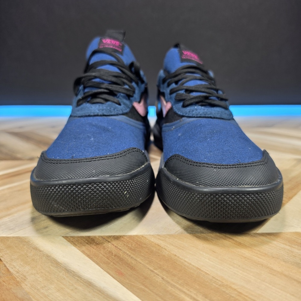 VANS UltraRange Gibraltar Sea Blue Ebony Blackβ Pink Mens Skate Shoes Size 10 - Picture 4 of 13